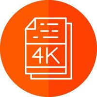 4k vector icono diseño