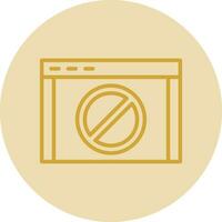 Website Vector Icon Design