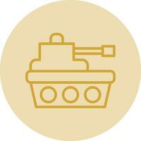 Tank Vector Icon Design