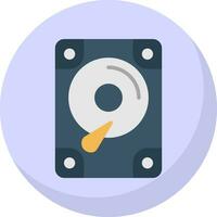 Hard disk drive Vector Icon Design