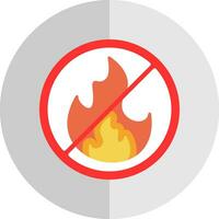 diseño de icono de vector de fuego