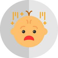 Depressed Vector Icon Design