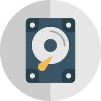 Hard disk drive Vector Icon Design