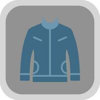 Leather jacket Vector Icon Design