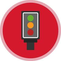 Traffic light Vector Icon Design