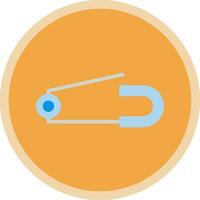 Safety pin Vector Icon Design