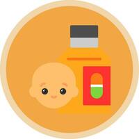 Vitamin Vector Icon Design