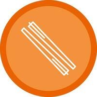 Chopsticks Vector Icon Design