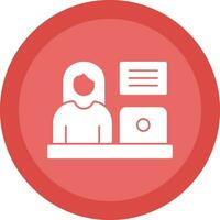 Blogger Vector Icon Design