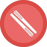 Chopsticks Vector Icon Design