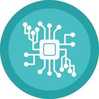 Circuits Vector Icon Design