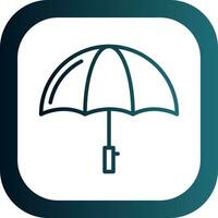 Umbrella Vector Icon Design