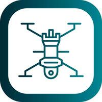 Drone Vector Icon Design