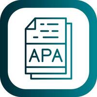 Apa Vector Icon Design