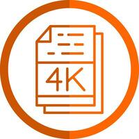 4k vector icono diseño