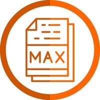 max archivo formato vector icono diseño