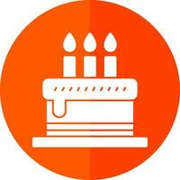 Cake Vector Icon Design