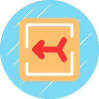 Left Arrow Vector Icon Design