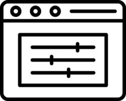 Sound Control Vector Icon Design