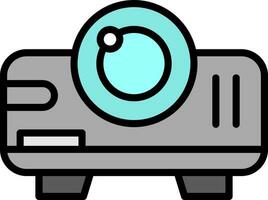 Projector Device Vector Icon Design