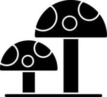 Mushrooms Vector Icon Design