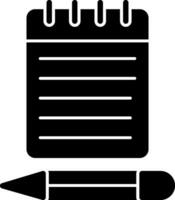 Notepad Vector Icon Design