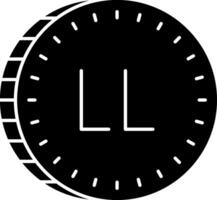 libanés libra vector icono diseño