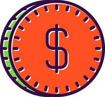 Dollar Vector Icon Design