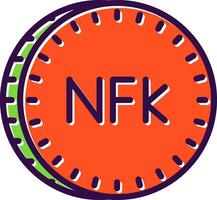 Nakfa Vector Icon Design