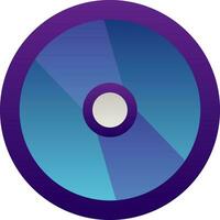 Compact Disk Vector Icon Design