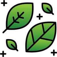 Leaves Vector Icon Design