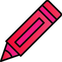 Crayon Vector Icon Design