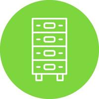 Drawer Vector Icon Design