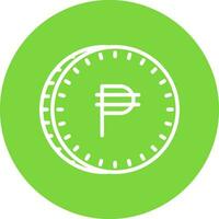 Philippine Peso Vector Icon Design