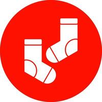 Socks Vector Icon Design