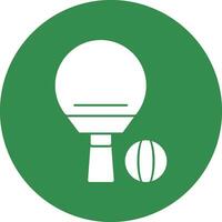 Ping Pong Vector Icon Design