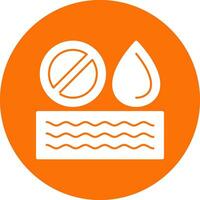 No Water Vector Icon Design