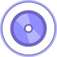 Compact Disk Vector Icon Design