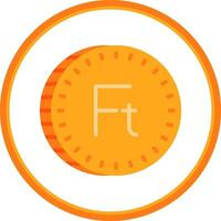 Forint Vector Icon Design