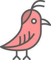 Bird Vector Icon Design