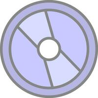 Compact Disk Vector Icon Design