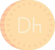 Moroccan dirham Vector Icon Design