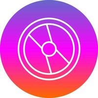 Compact Disk Vector Icon Design