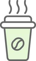 Coffee Cup Vector Icon Design