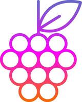 Grapes Vector Icon Design