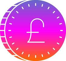 Pound Vector Icon Design