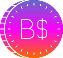 Bahamian dollar Vector Icon Design