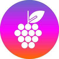 Grapes Vector Icon Design