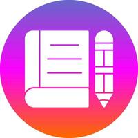 Notebook Vector Icon Design