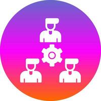 Collaboration Vector Icon Design